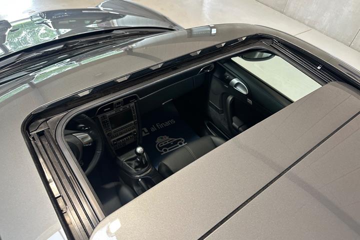 Grå Porsche 911 Turbo fra 2008