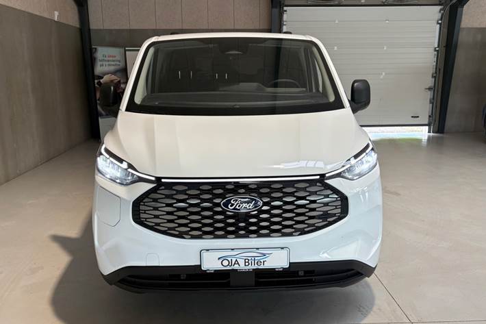 Hvid Ford E-Transit Custom Kombi 340 L2 fra 2026