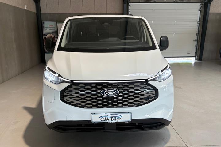 Hvid Ford E-Transit Custom Kombi 340 L2 fra 2026