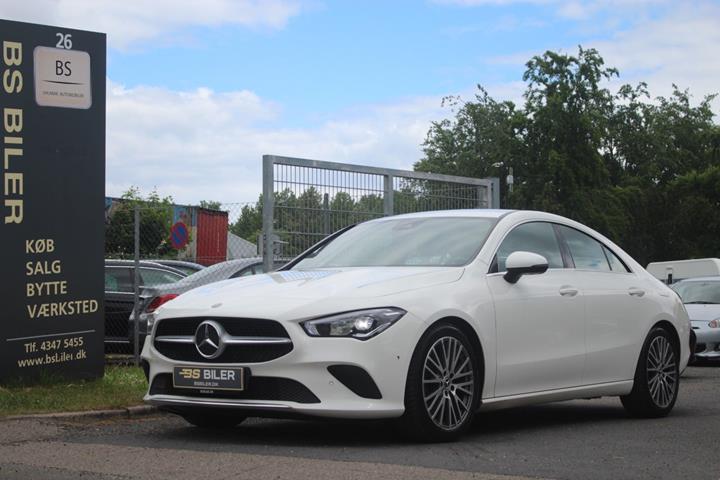 Hvid Mercedes CLA180 d fra 2019