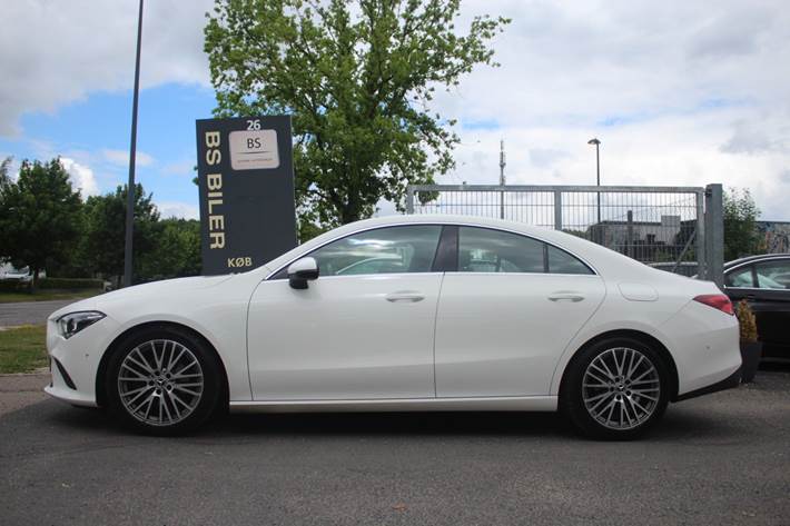 Hvid Mercedes CLA180 d fra 2019