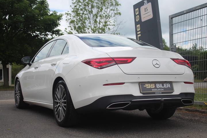 Hvid Mercedes CLA180 d fra 2019