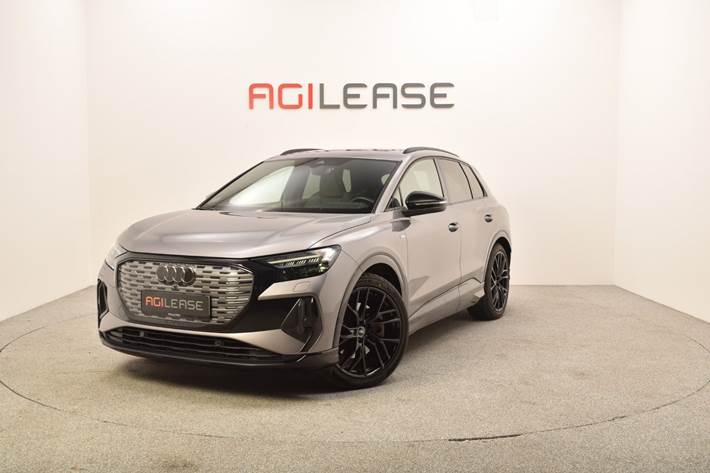 Grå Audi Q4 e-tron fra 2021