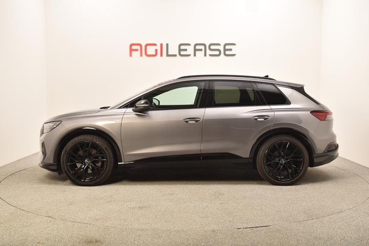 Grå Audi Q4 e-tron fra 2021
