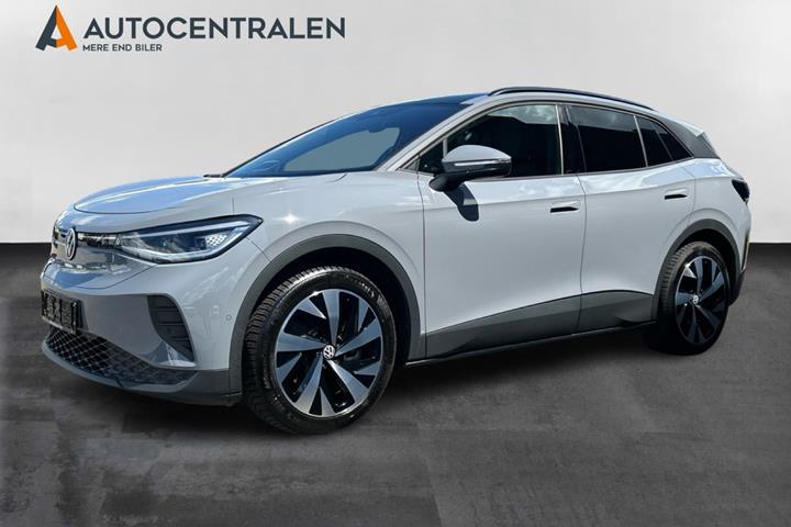 Grå VW ID.4 fra 2025 set udefra
