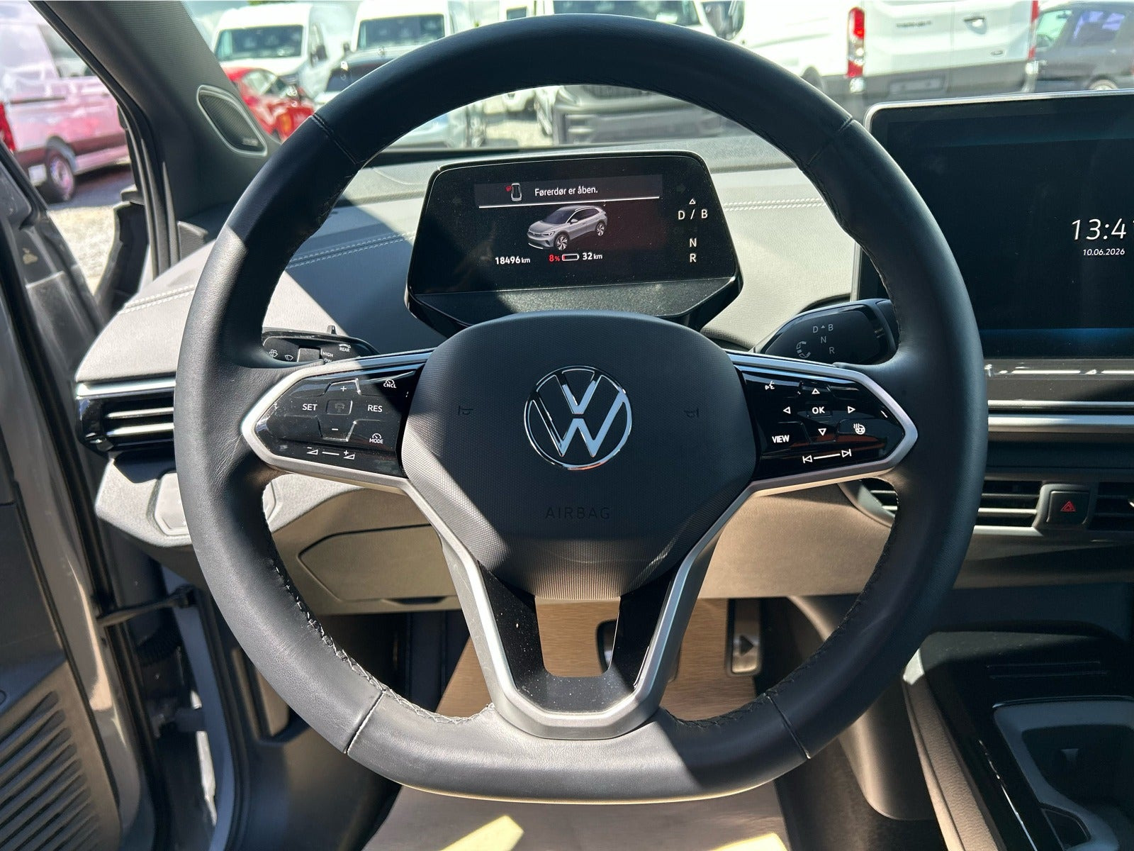 Grå VW ID.4 fra 2025
