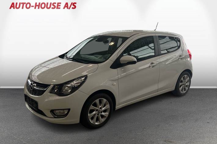 Hvid Opel Karl fra 2016