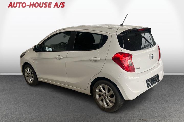 Hvid Opel Karl fra 2016