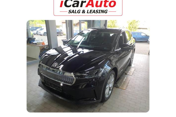 Sort Skoda Enyaq fra 2022