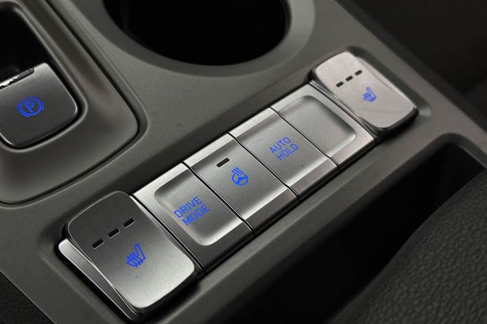 Hvid Hyundai Kona fra 2022