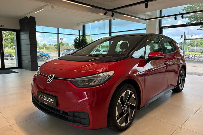 Rød VW ID.3 fra 2023