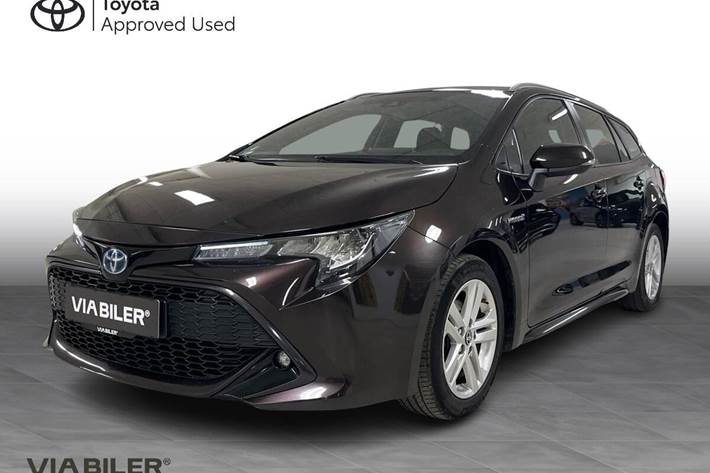 Brun Toyota Corolla fra 2019
