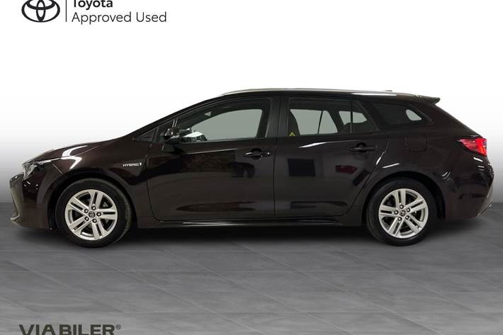 Brun Toyota Corolla fra 2019