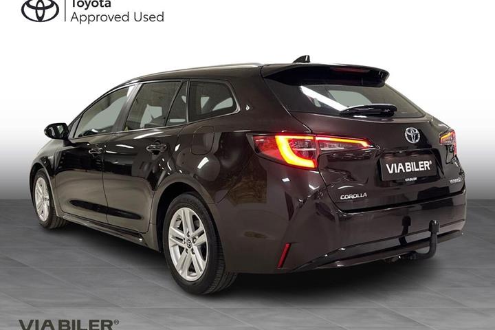 Brun Toyota Corolla fra 2019