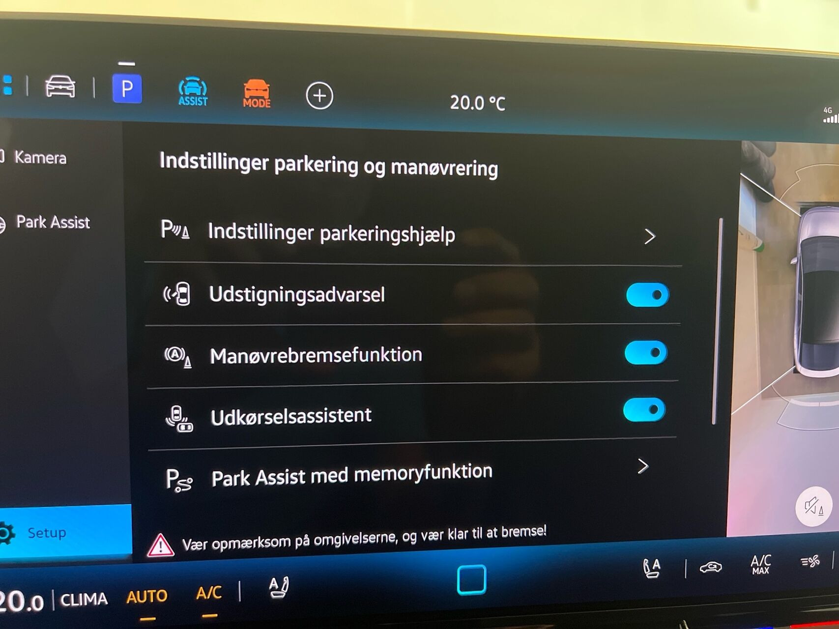 Blå VW ID.7 fra 2025