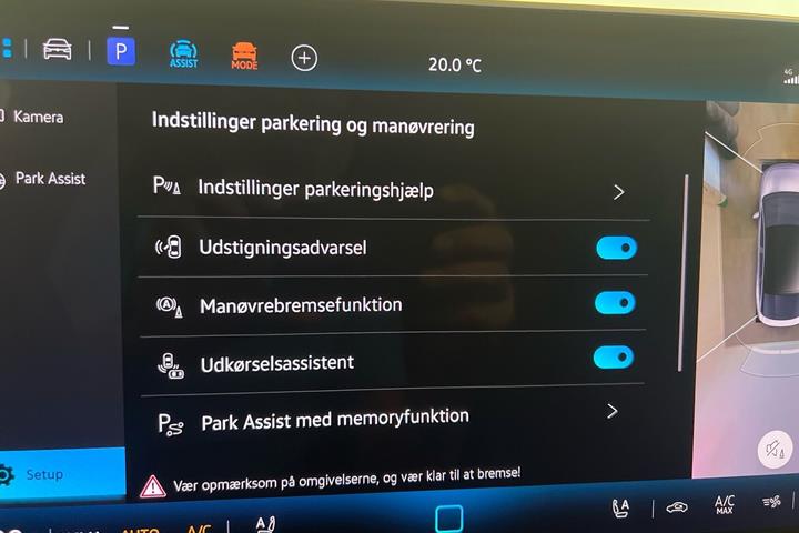 Blå VW ID.7 fra 2025