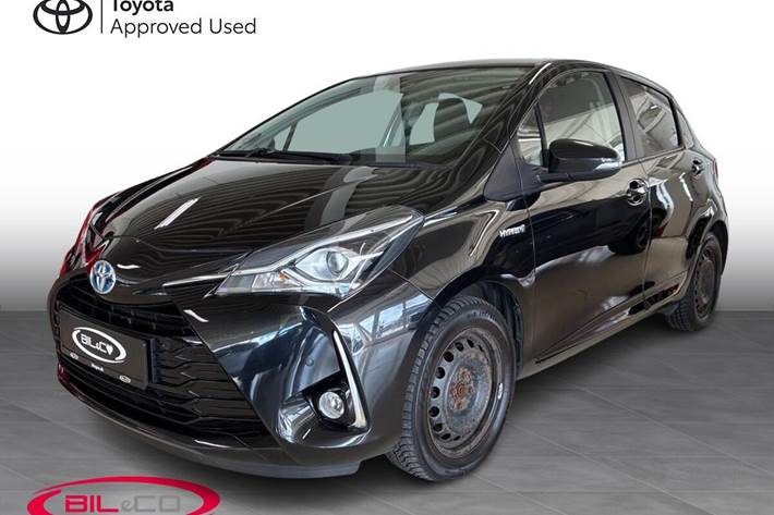 Sort Toyota Yaris fra 2019