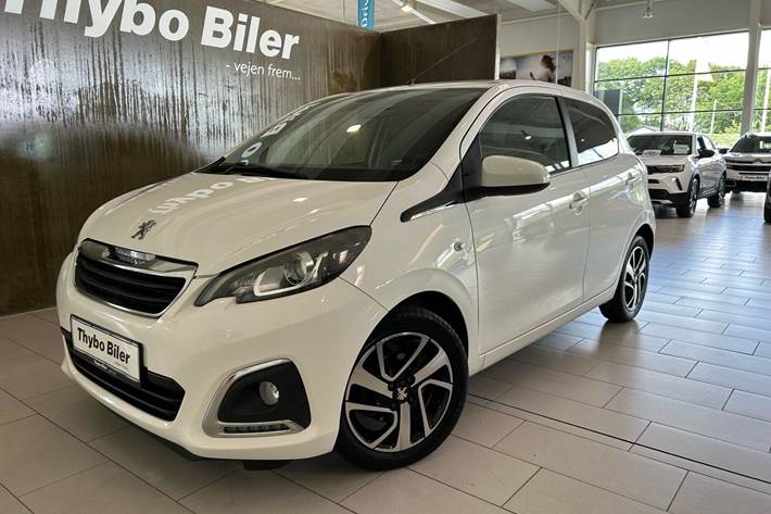 Hvid Peugeot 108 fra 2016