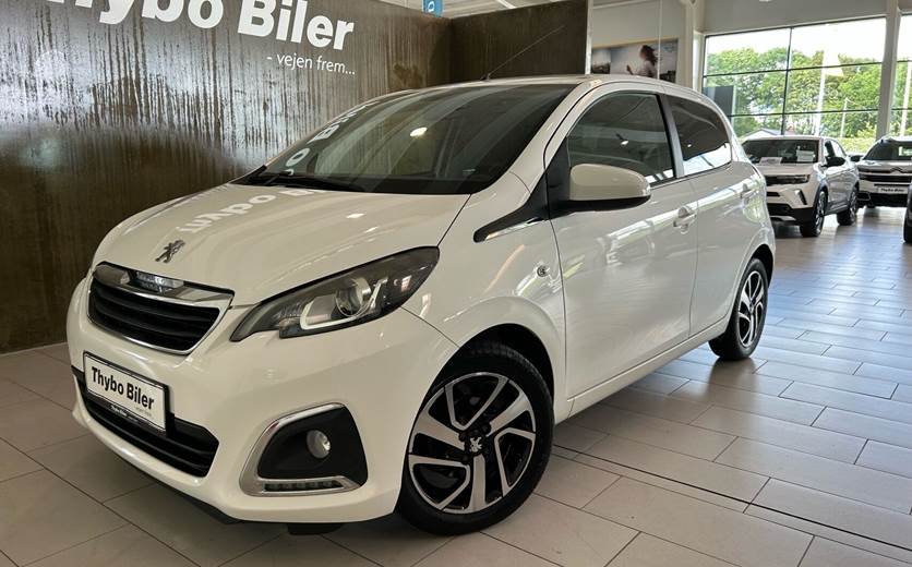 Peugeot 108 1,0 e-Vti White Edition 69HK 5d