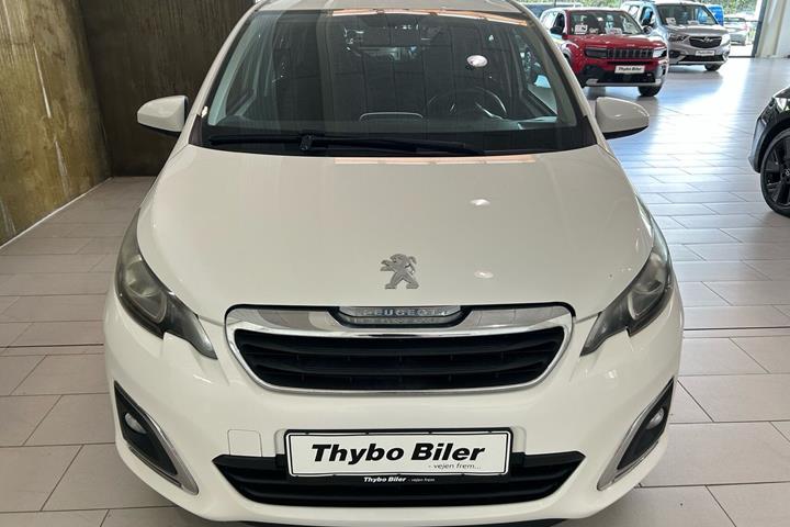 Hvid Peugeot 108 fra 2016