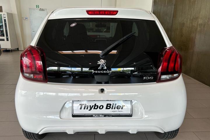 Hvid Peugeot 108 fra 2016