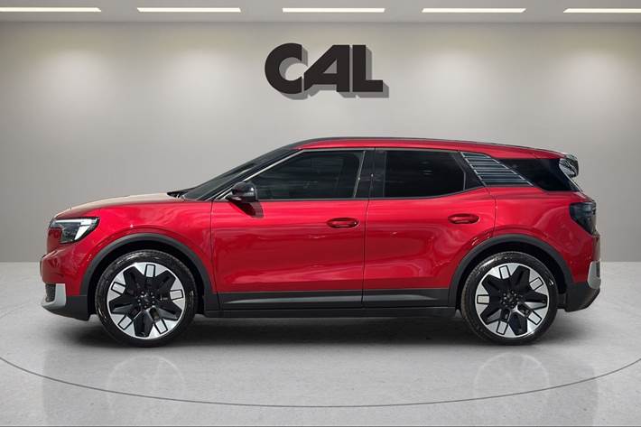 Rød Ford Explorer fra 2025