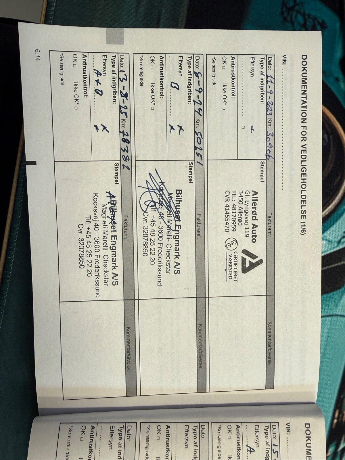 Grøn Dacia Jogger fra 2022