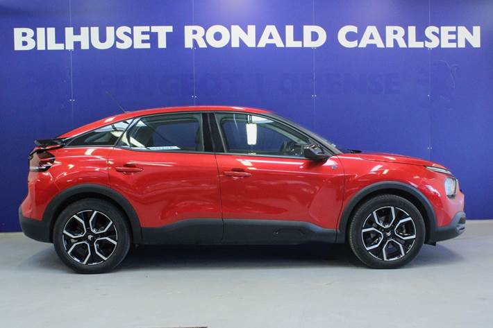 Rød Citroën ë-C4 fra 2023