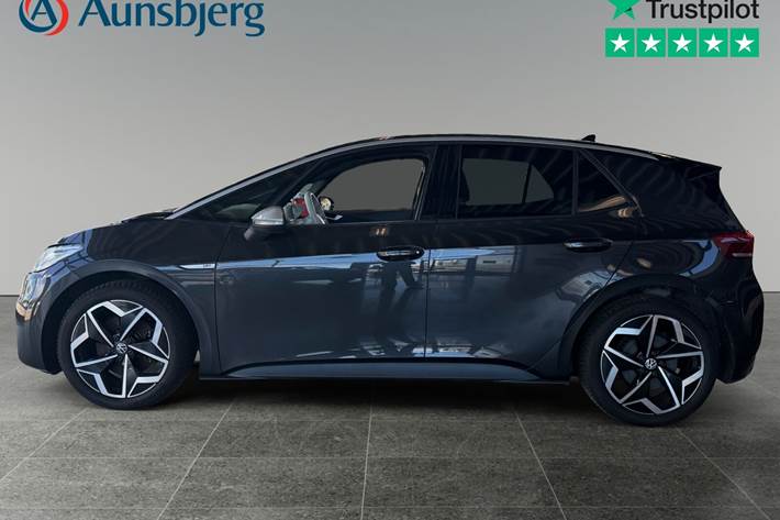 Grå VW ID.3 fra 2021