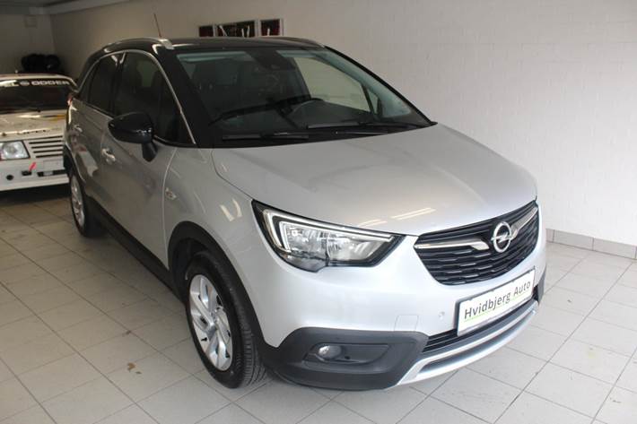 Sølv Opel Crossland X fra 2019