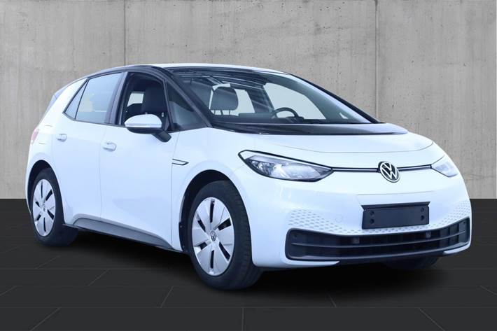 Hvid VW ID.3 fra 2023