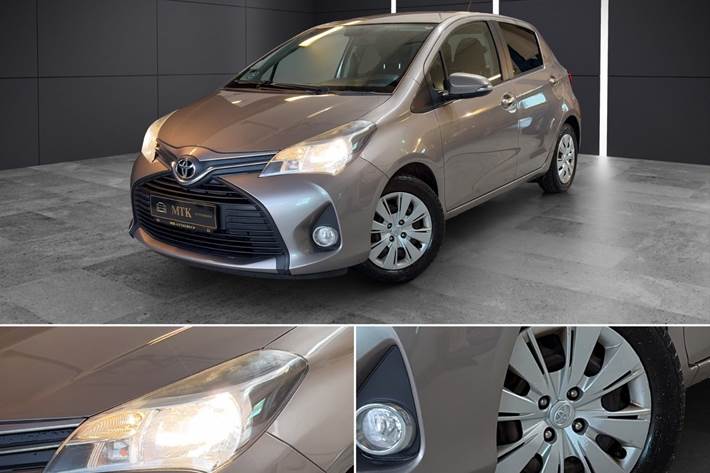 Brun Toyota Yaris fra 2015