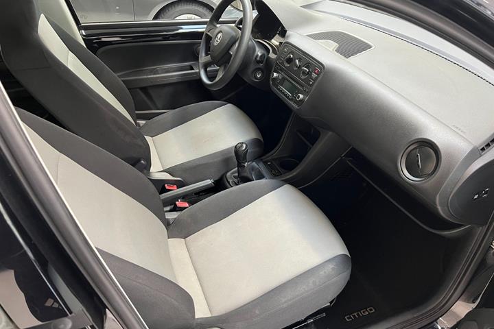 Sort Skoda Citigo fra 2013