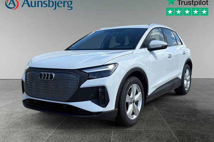 Hvid Audi Q4 e-tron fra 2022