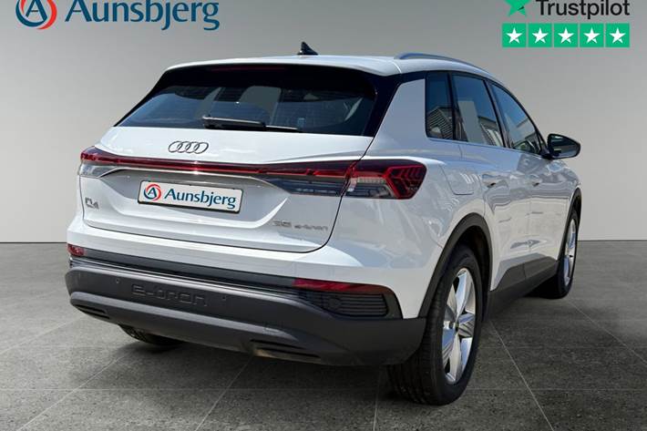 Hvid Audi Q4 e-tron fra 2022