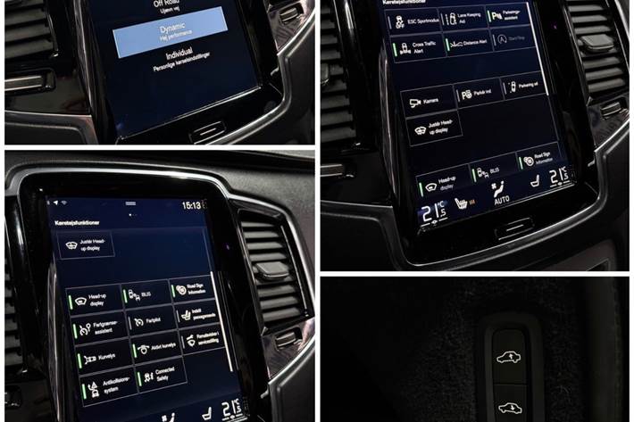 Sort Volvo XC90 fra 2016