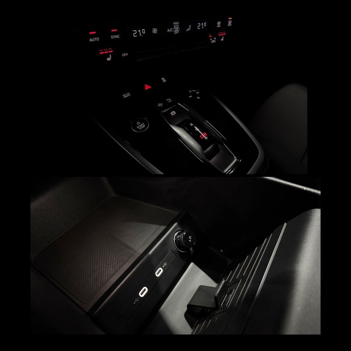 Sort Audi Q4 e-tron fra 2024