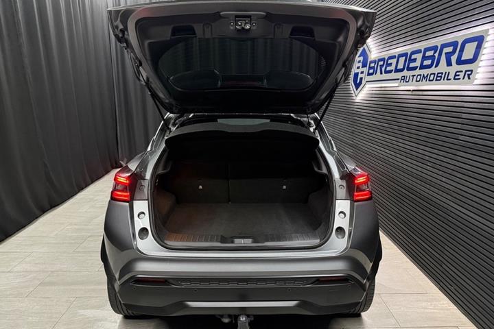 Grå Nissan Juke fra 2020