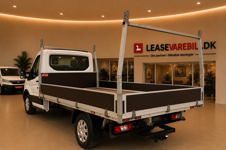 Hvid Ford Transit 350 L3 Chassis fra 2024