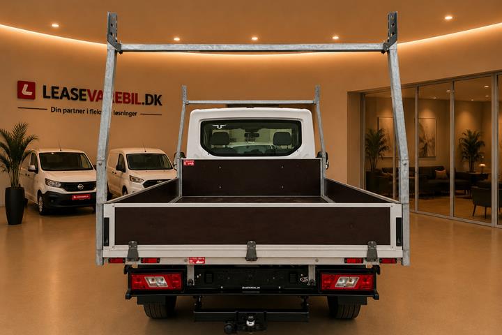 Hvid Ford Transit 350 L3 Chassis fra 2024