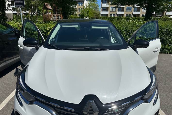 Hvid Renault Captur fra 2021