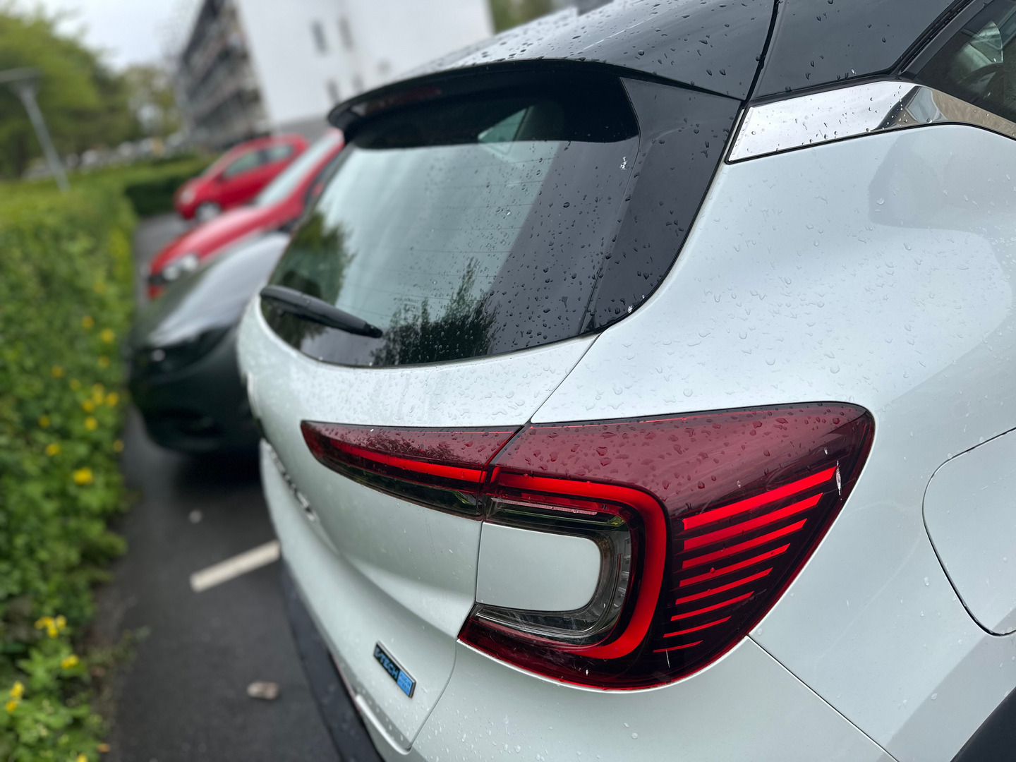 Hvid Renault Captur fra 2021
