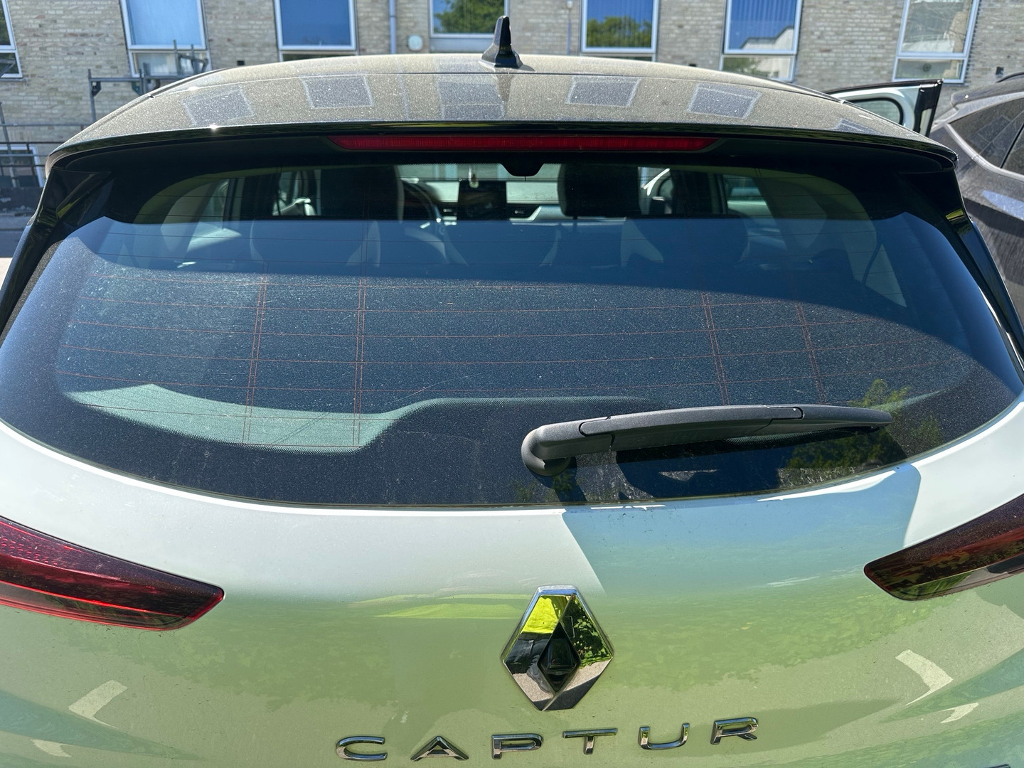 Hvid Renault Captur fra 2021