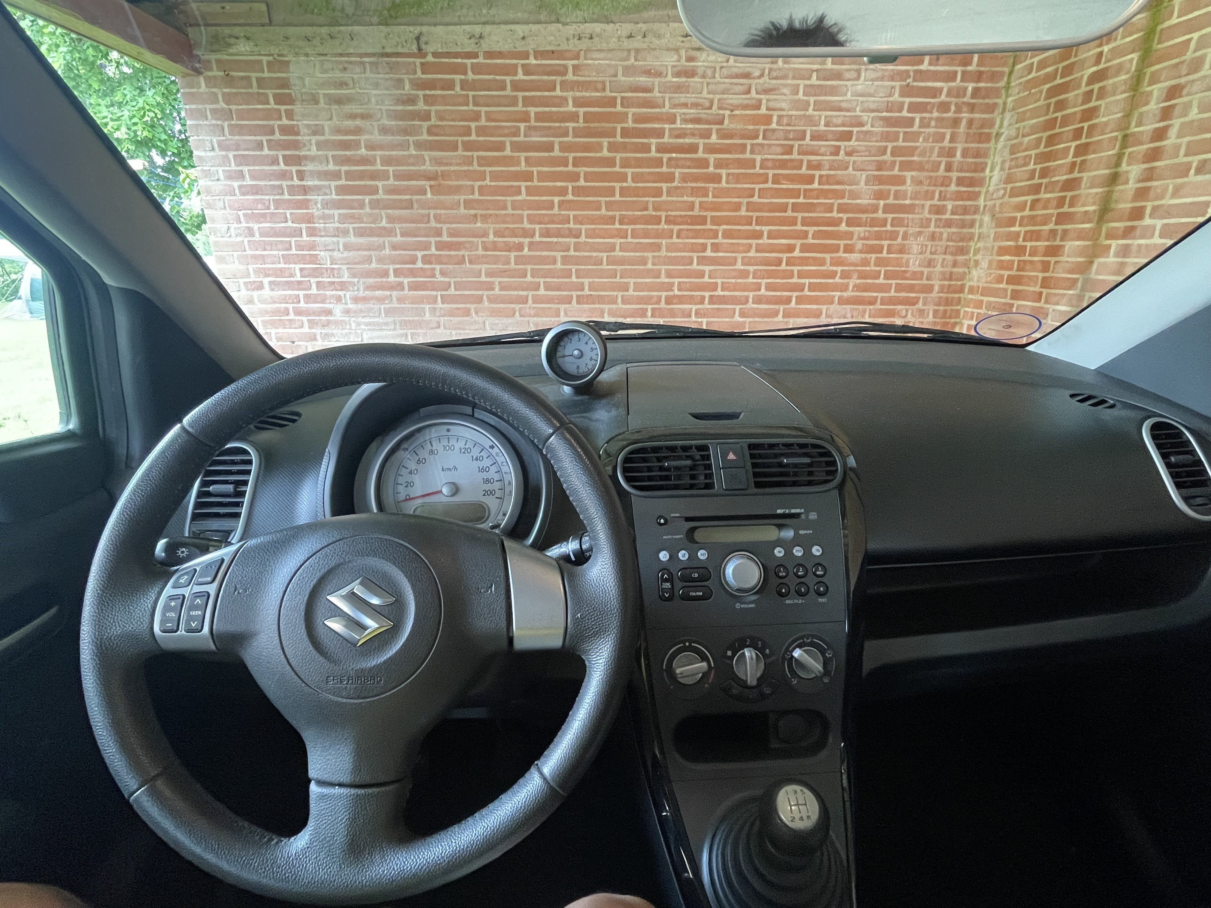 Grøn Suzuki Splash fra 2013