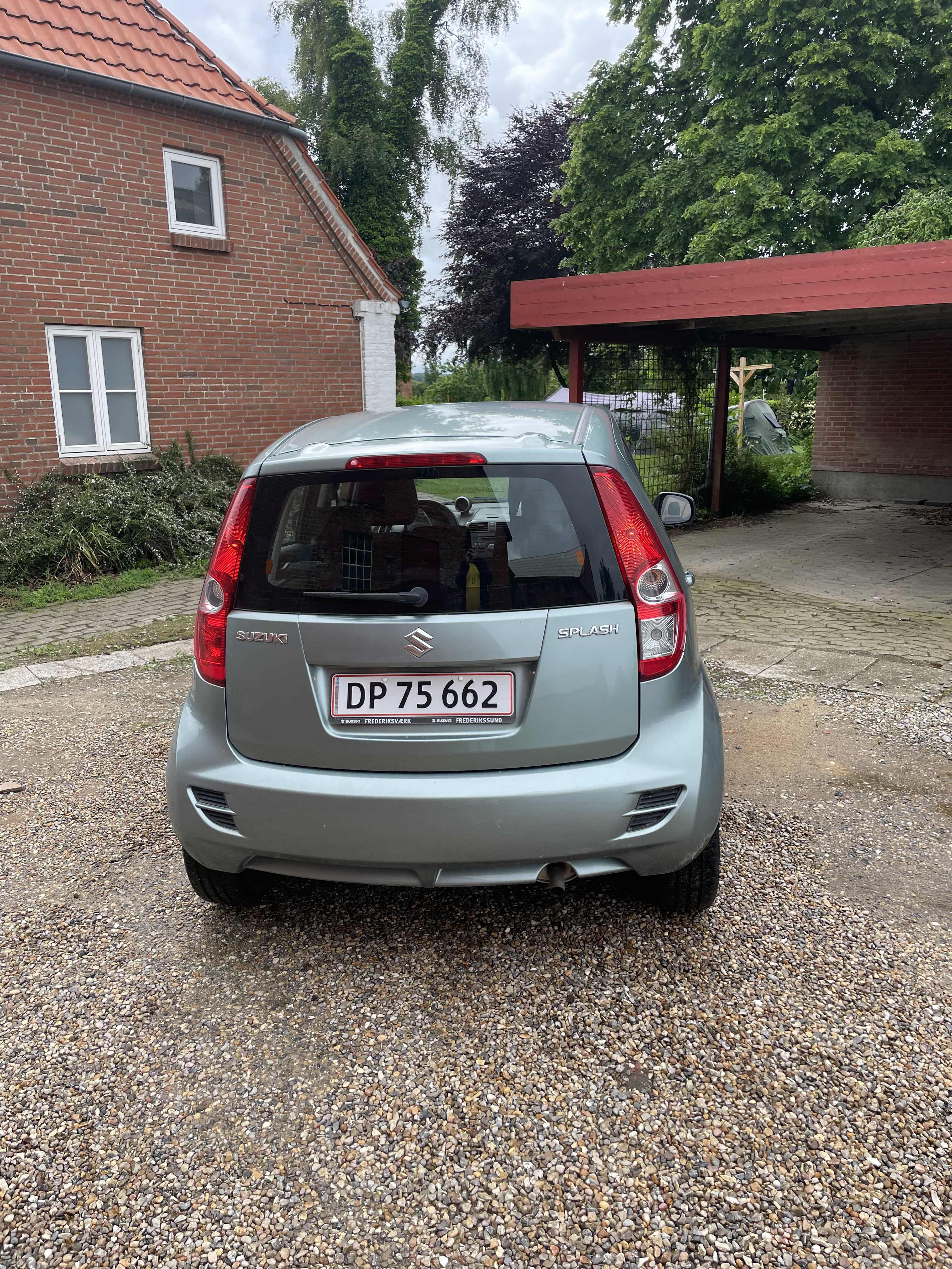 Grøn Suzuki Splash fra 2013