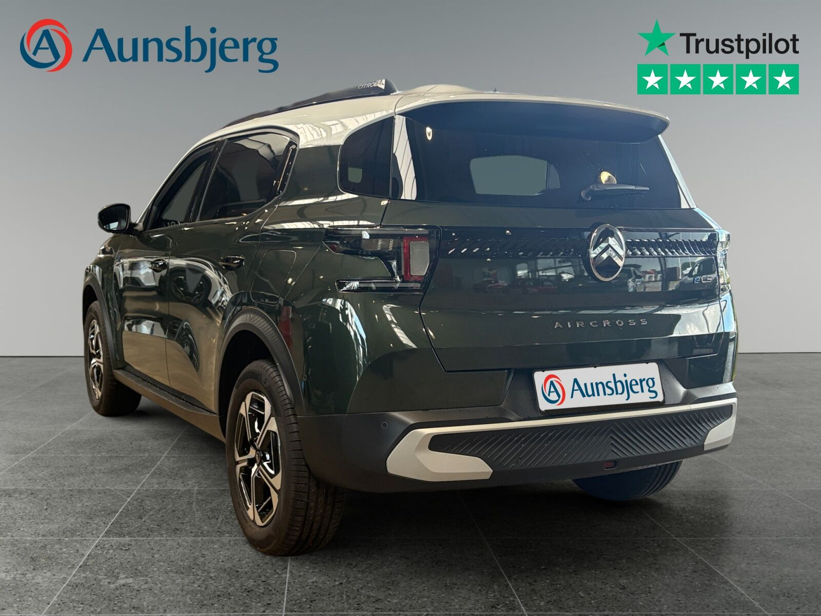 Grøn Citroën e-C3 Aircross fra 2025