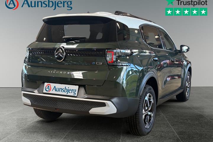 Grøn Citroën e-C3 Aircross fra 2025