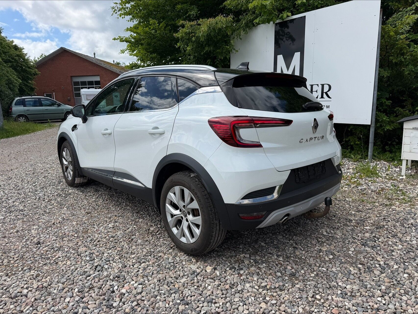 Hvid Renault Captur fra 2020