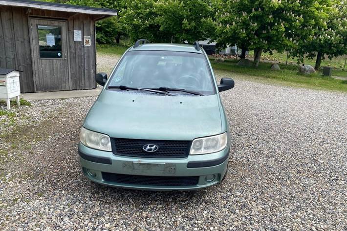 Grøn Hyundai Matrix fra 2008