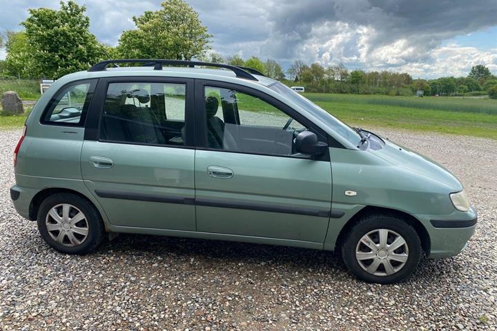 Grøn Hyundai Matrix fra 2008
